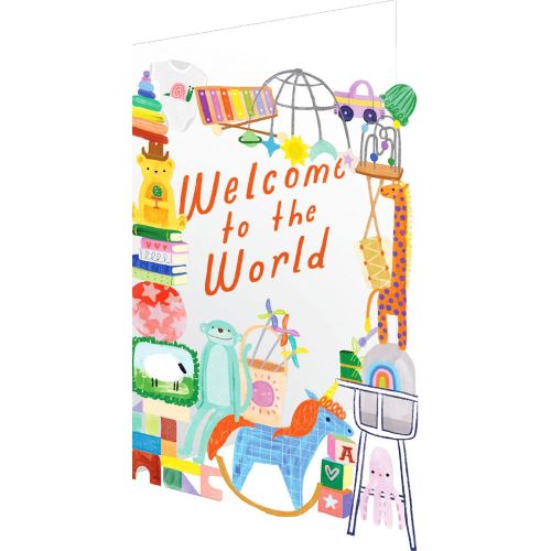 Baby Toys Lasercut Card single