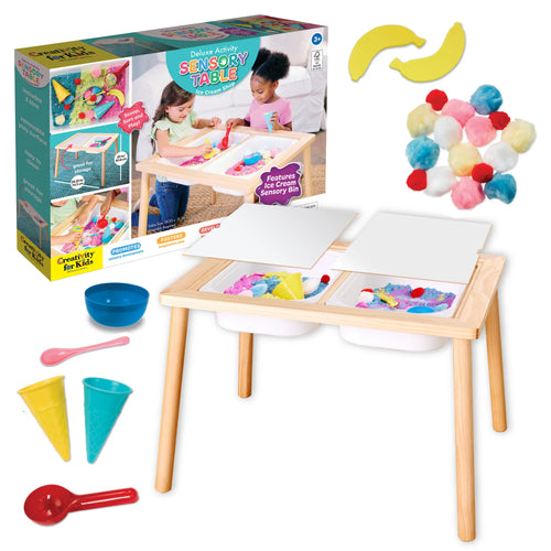 Deluxe Activity Sensory Table with Ice Cream Shop