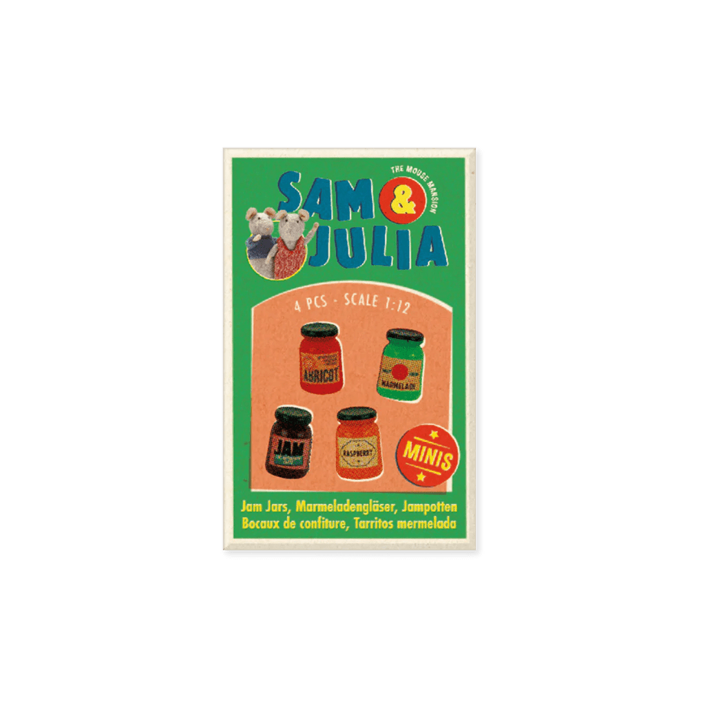 Minis- Jam Jars (4 PCS)