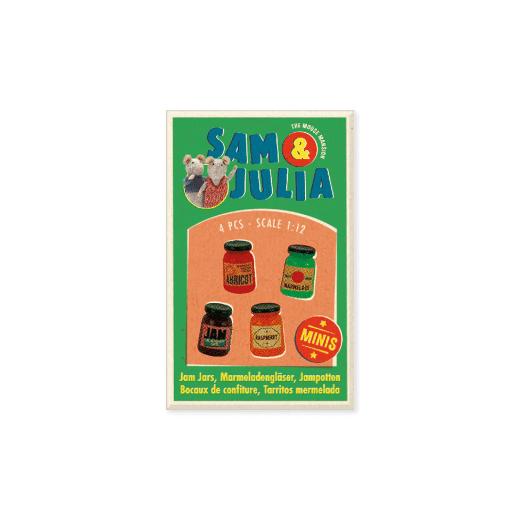 Minis- Jam Jars (4 PCS)
