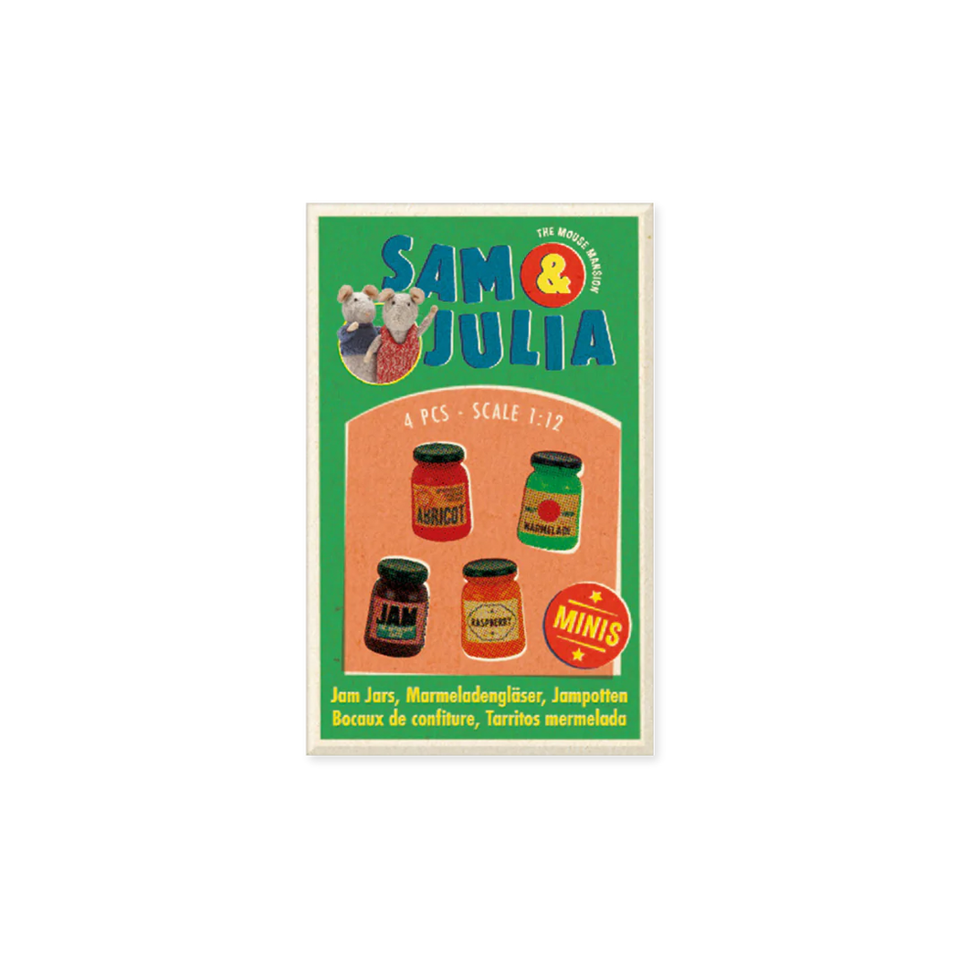 Minis- Jam Jars (4 PCS)