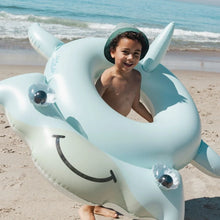 Swim Ring - Blue - Hunter The Hammerhead - Shark -  95 cm