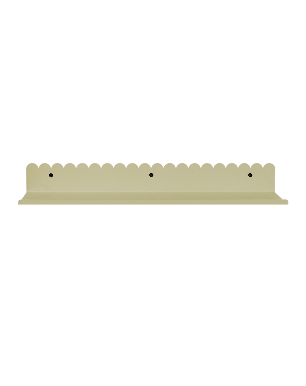 Steel Wall Shelf Large Green Tea