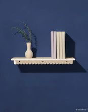 Steel Wall Shelf Large Ivory