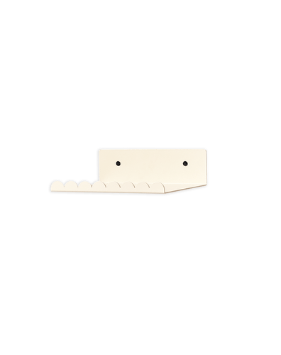 Steel Wall Shelf Small Ivory