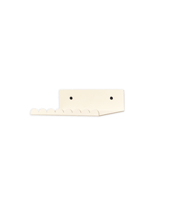 Steel Wall Shelf Small Ivory