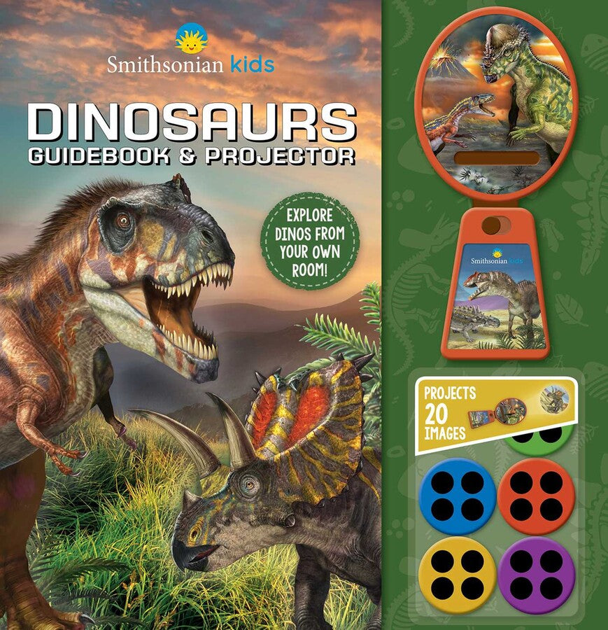 Kids Dinosaur Guidebook & Projector