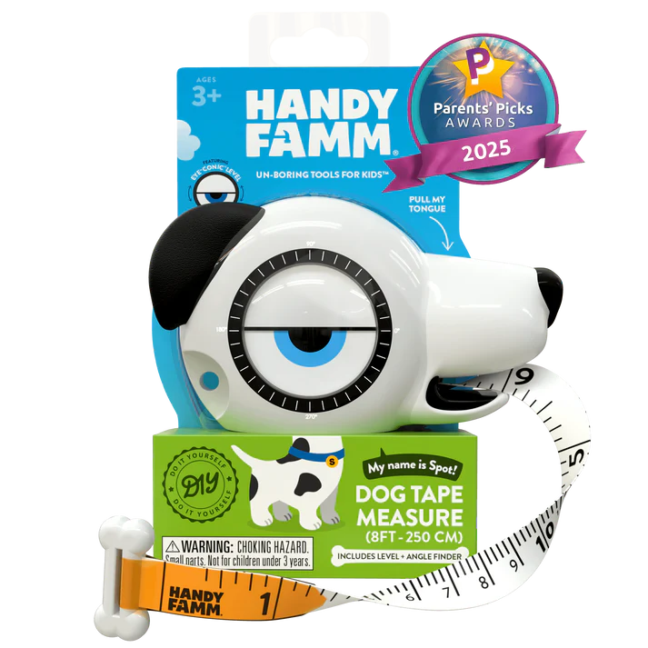 Spot White Handy Famm Dog Tape Measure