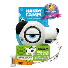 Spot White Handy Famm Dog Tape Measure
