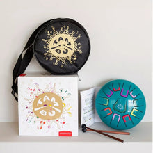 Tambú 8" 11 notas - Turquesa