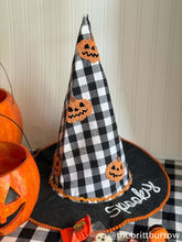 Large Beaded Witch Hat Sitter