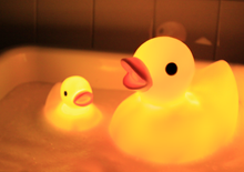 Duck Bath Light - Yellow