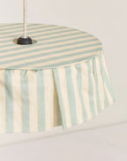 Vibes Lampshade Turquoise Stripes