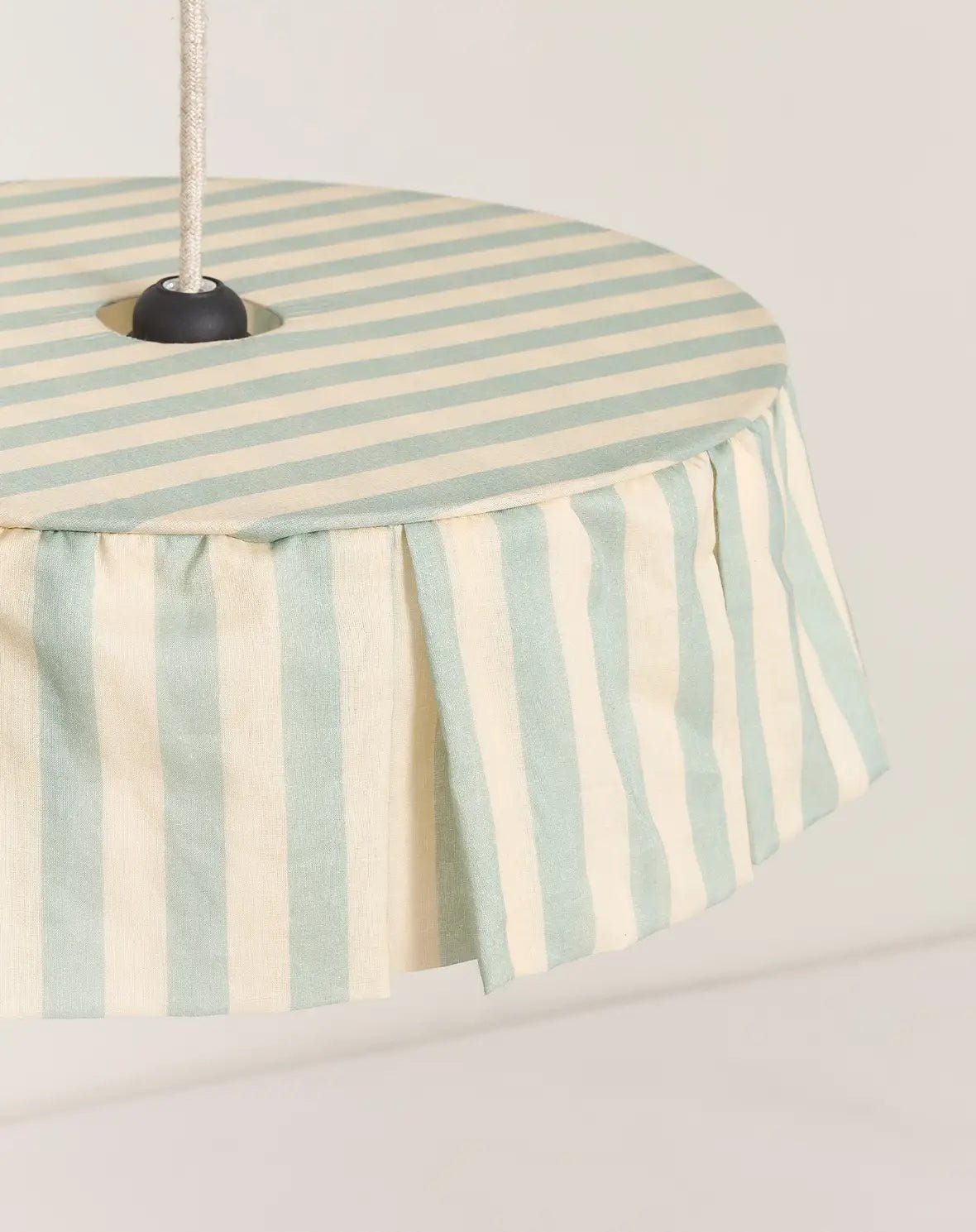 Vibes Lampshade Turquoise Stripes