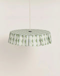 Vibes Lampshade Diam 50cm Green Blue Harlequin