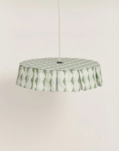Vibes Lampshade Diam 50cm Green Blue Harlequin