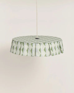 Vibes Lampshade Diam 50cm Green Blue Harlequin