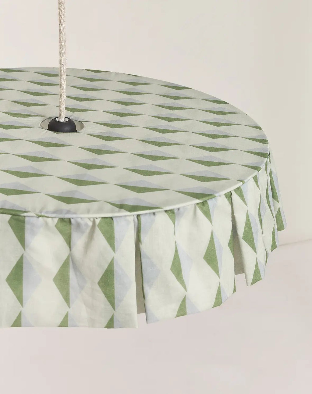 Vibes Lampshade Diam 50cm Green Blue Harlequin