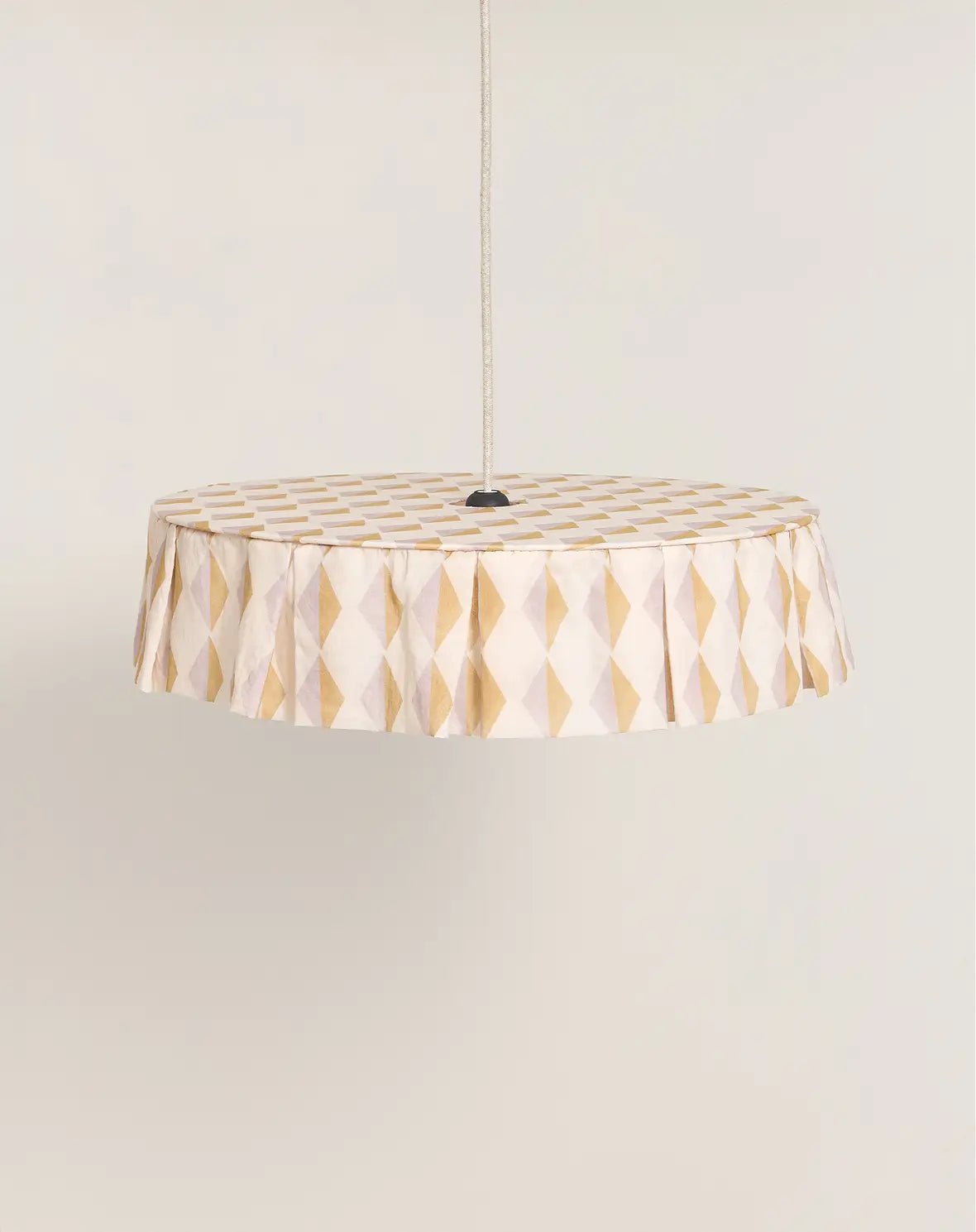 Vibes Lampshade Diam 50cm Mustard Lilac Harlequin