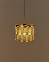 Vibes Linen Lampshade Diam 20cm Green Tiles
