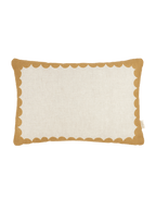 Vibes Rect Cushion Linen Mustard