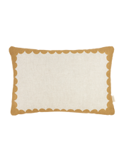 Vibes Rect Cushion Linen Mustard