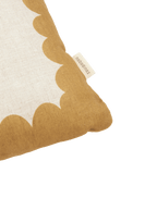 Vibes Rect Cushion Linen Mustard