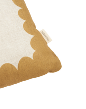 Vibes Rect Cushion Linen Mustard