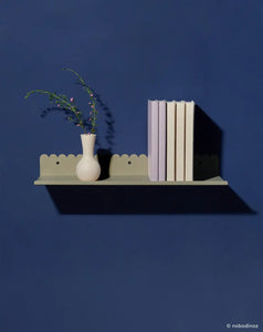Steel Wall Shelf Large Green Tea