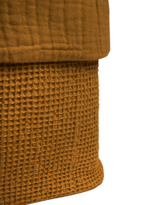 Wabi Sabi Basket Golden Brown