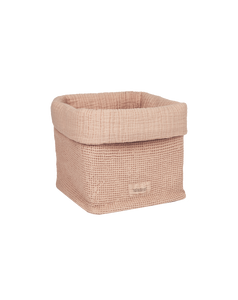 Wabi Sabi Basket Golden Powder Pink