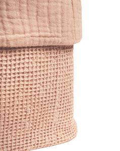 Wabi Sabi Basket Golden Powder Pink