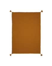 Wabi Sabi Double Muslin Blanket Golden Brown