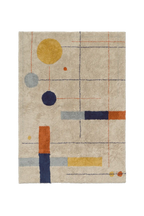 Washable Rug Geometrical Shapes - M