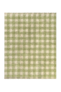 Washable Rug Vichy Matcha - M
