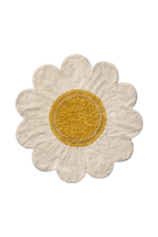 White Daisy Rug