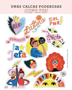 Set Stickers Poderosas