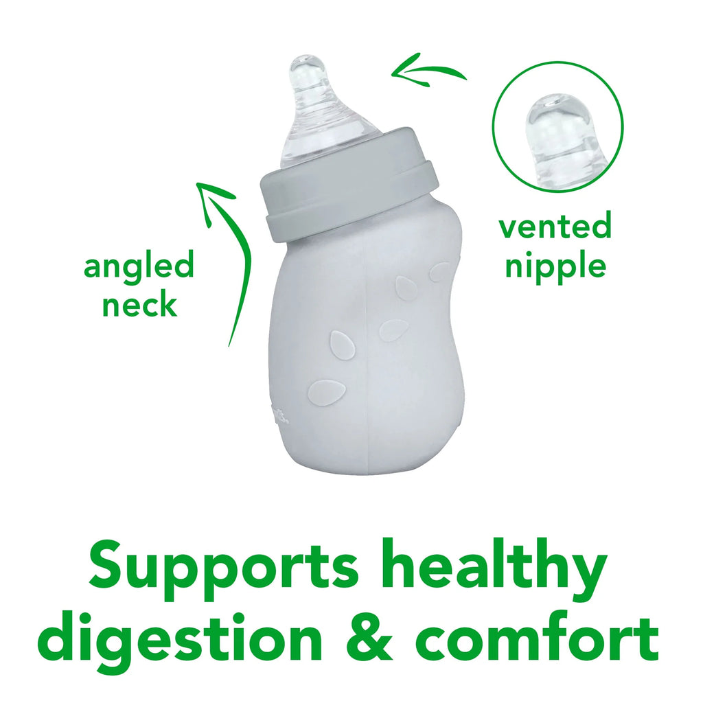 Sprout Ware® Baby Bottle Made From Plants and Glass 5oz (2 colores)