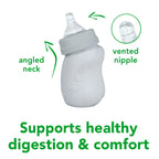 Sprout Ware® Baby Bottle Made From Plants and Glass 5oz (2 colores)