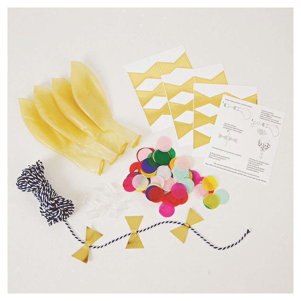 Bright Confetti Balloon Kit