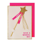 Magic Wand Birthday Card