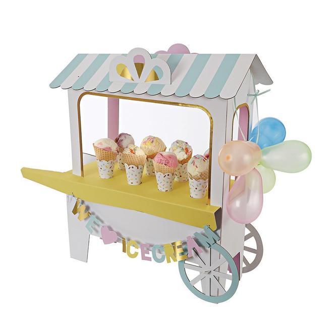 Ice Cream Cart Centerpiece