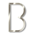 Silver Acrylic Letter Bunting