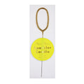 Gold Sparkler Number Mini Candle