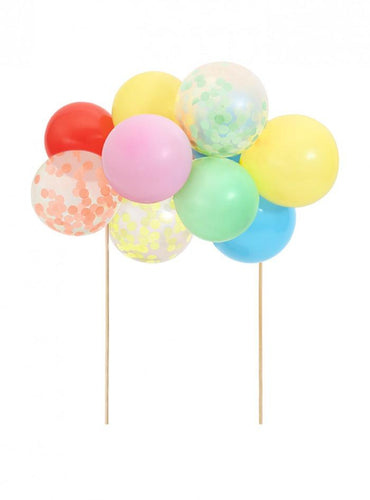 Rainbow Balloon Cake Topper Kit