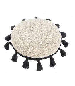 Cojín Lavable Circle Black