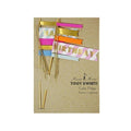 Birthday Flag Cake Toppers (set of 2)