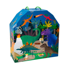 Playbox with Wooden Pieces- Dinosaur