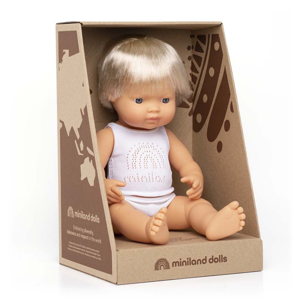Muñeco Caucásico 38 cm