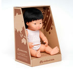 Muñeco Asiático con Síndrome de Down 38 cm